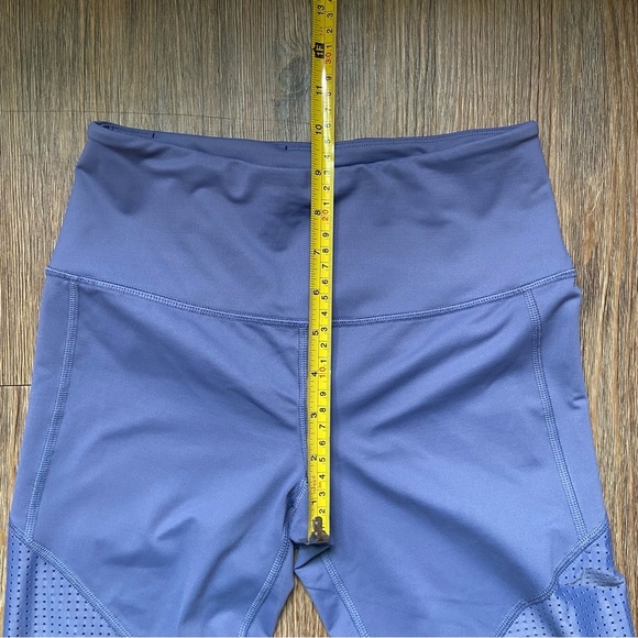 Victoria's Secret Sport Knockout Blue Mesh Leggings - Picture 7 of 8